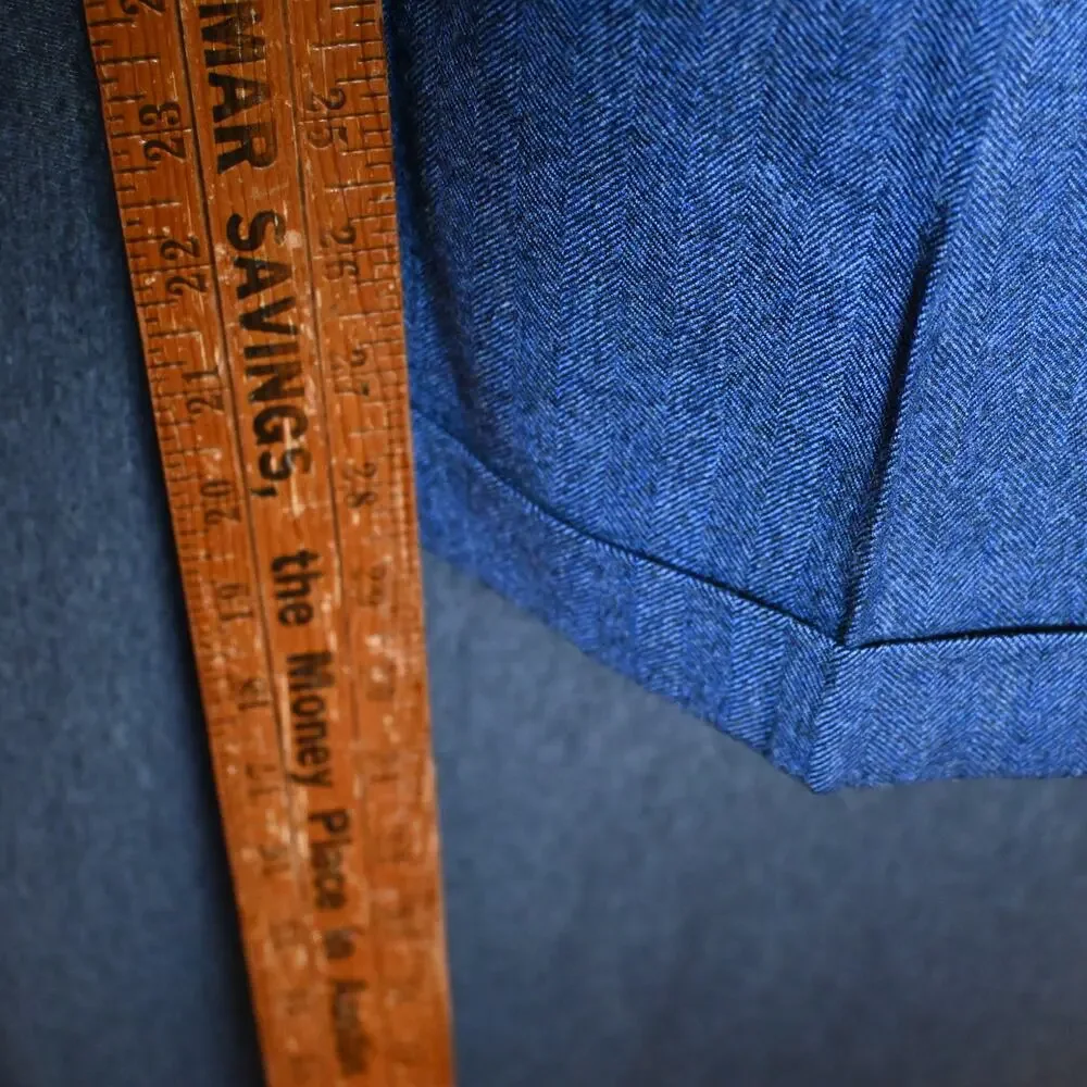 Paul Fredrick Men's 37 (36x29 actual) 100% Wool Classic Fit Pleated Trousers